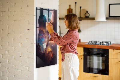 Magnetinė lenta vaikams Galaktikos erdvė