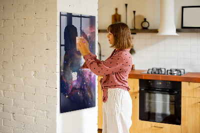 Magnetinė lenta vaikams Galaktikos erdvė