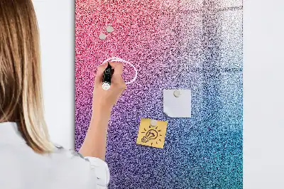 Magnetinė lenta su rašikliu gradientinė abstrakcija