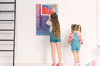 Magnetinė lenta su rašikliu gradientinė abstrakcija