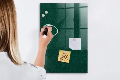 Magnetinė piešimo lenta linijinis lapų raštas