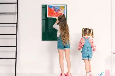 Magnetinė piešimo lenta linijinis lapų raštas