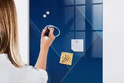Magnetinė lenta su rašikliu dekoratyvinio rašto