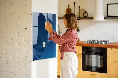 Magnetinė lenta su rašikliu dekoratyvinio rašto