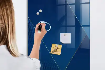 Magnetinė lenta su rašikliu dekoratyvinio rašto