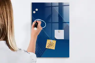 Magnetinė lenta su rašikliu dekoratyvinio rašto