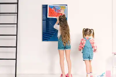 Magnetinė lenta su rašikliu dekoratyvinio rašto
