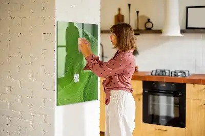 Magnetinė piešimo lenta bangų abstrakcijos dizaino
