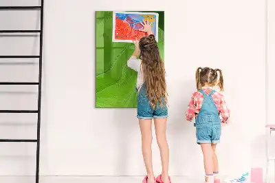 Magnetinė piešimo lenta bangų abstrakcijos dizaino