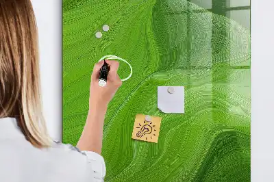Magnetinė piešimo lenta bangų abstrakcijos dizaino