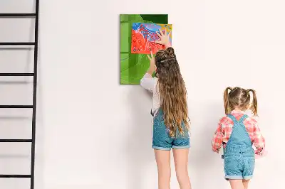 Magnetinė piešimo lenta bangų abstrakcijos dizaino