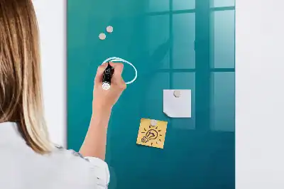 Magnetinė lenta su rašikliu geometrinės abstrakcijos raštas