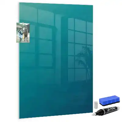 Magnetinė lenta su rašikliu geometrinės abstrakcijos raštas