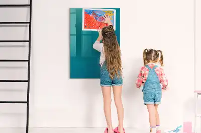 Magnetinė lenta su rašikliu geometrinės abstrakcijos raštas