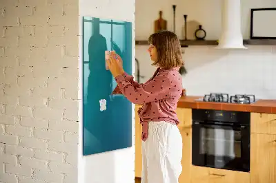 Magnetinė lenta su rašikliu geometrinės abstrakcijos raštas