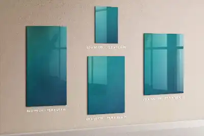 Magnetinė lenta su rašikliu geometrinės abstrakcijos raštas