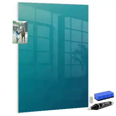 Magnetinė lenta su rašikliu geometrinės abstrakcijos raštas