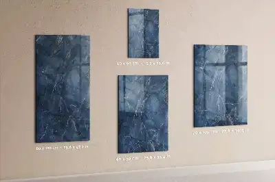 Magnetinė lenta su rašikliu dekoratyvinio marmuro raštas