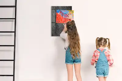 Magnetinė piešimo lenta rūdžių tekstūros dizainas