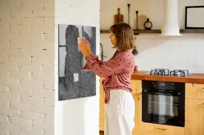 Magnetinė piešimo lenta rūdžių tekstūros dizainas