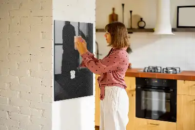 Magnetinė lenta su rašikliu tamsaus rašto