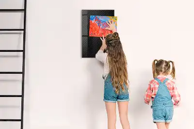 Magnetinė lenta su rašikliu tamsaus rašto