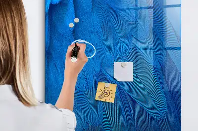 Magnetinė piešimo lenta Paukščių plunksnos