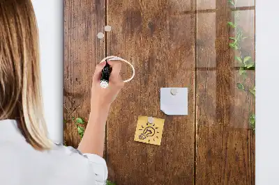 Magnetinė lenta su rašikliu Kaimiškas medis