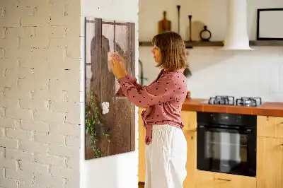 Magnetinė lenta su rašikliu Kaimiškas medis