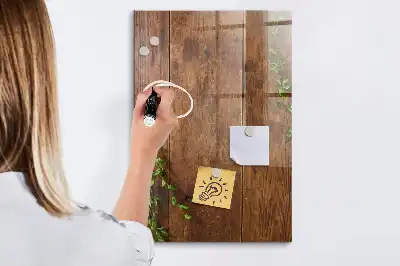 Magnetinė lenta su rašikliu Kaimiškas medis
