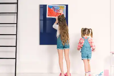 Magnetinė lenta su rašikliu tamsiai mėlyna