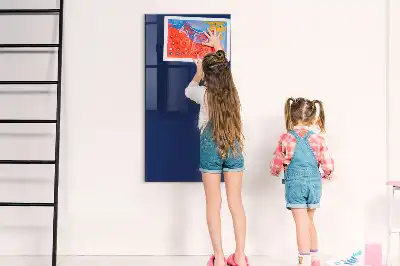 Magnetinė lenta su rašikliu tamsiai mėlyna