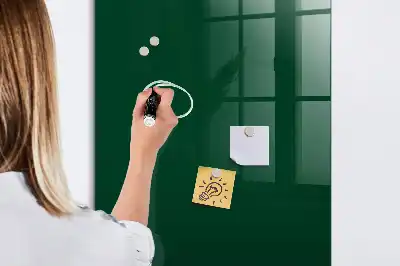 Magnetinė piešimo lenta butelio žalios spalvos