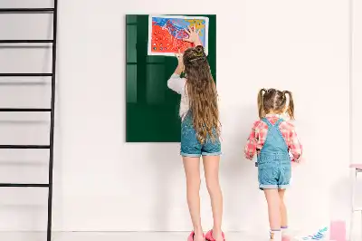 Magnetinė piešimo lenta butelio žalios spalvos