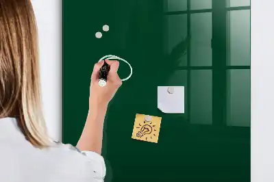 Magnetinė piešimo lenta butelio žalios spalvos