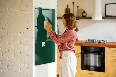 Magnetinė piešimo lenta butelio žalios spalvos
