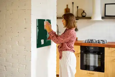 Magnetinė piešimo lenta butelio žalios spalvos