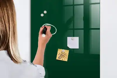 Magnetinė piešimo lenta butelio žalios spalvos