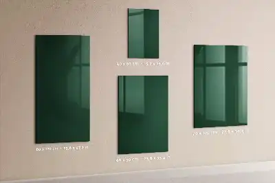 Magnetinė piešimo lenta butelio žalios spalvos