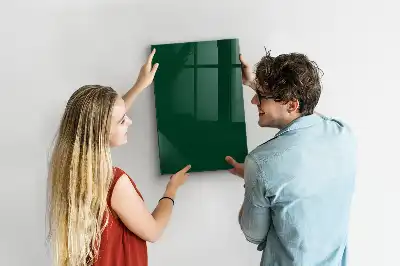 Magnetinė piešimo lenta butelio žalios spalvos