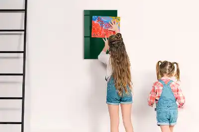 Magnetinė piešimo lenta butelio žalios spalvos