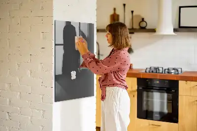 Magnetinė lenta su rašikliu pilkos spalvos