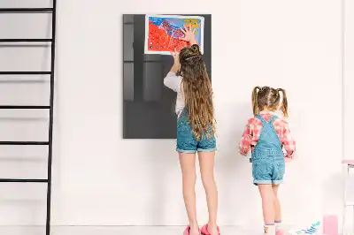 Magnetinė lenta su rašikliu pilkos spalvos