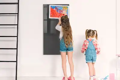 Magnetinė lenta su rašikliu pilkos spalvos