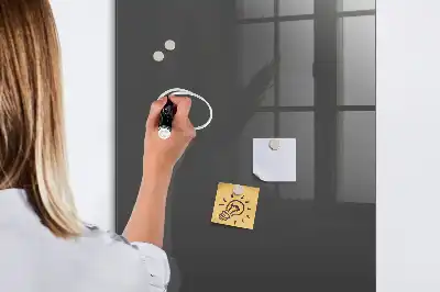 Magnetinė lenta su rašikliu pilkos spalvos