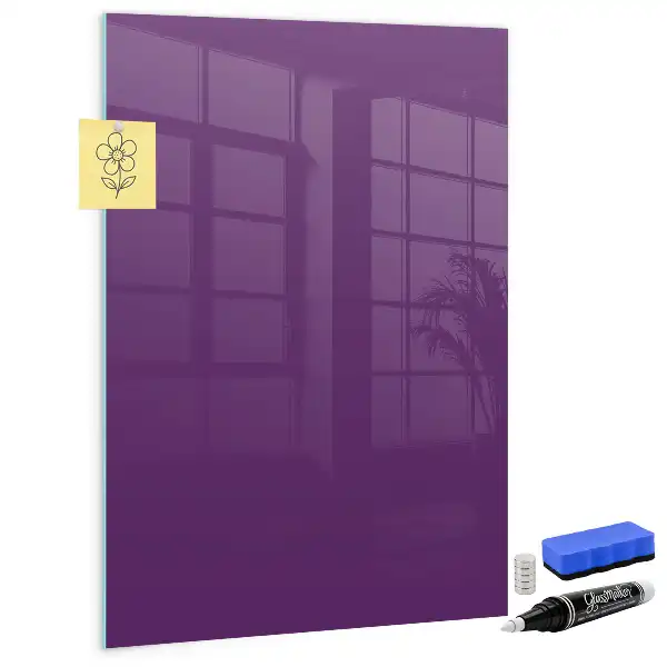 Magnetinė piešimo lenta violetinės spalvos