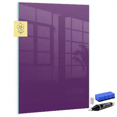 Magnetinė piešimo lenta violetinės spalvos