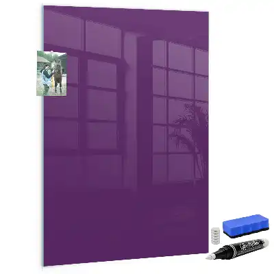 Magnetinė piešimo lenta violetinės spalvos