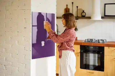 Magnetinė piešimo lenta violetinės spalvos