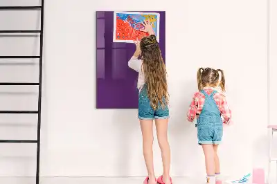 Magnetinė piešimo lenta violetinės spalvos
